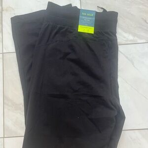 Tek Gear Black mid rise Straight Leg Pants size XXL